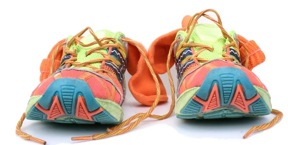 Scarpe trail 41 fluo